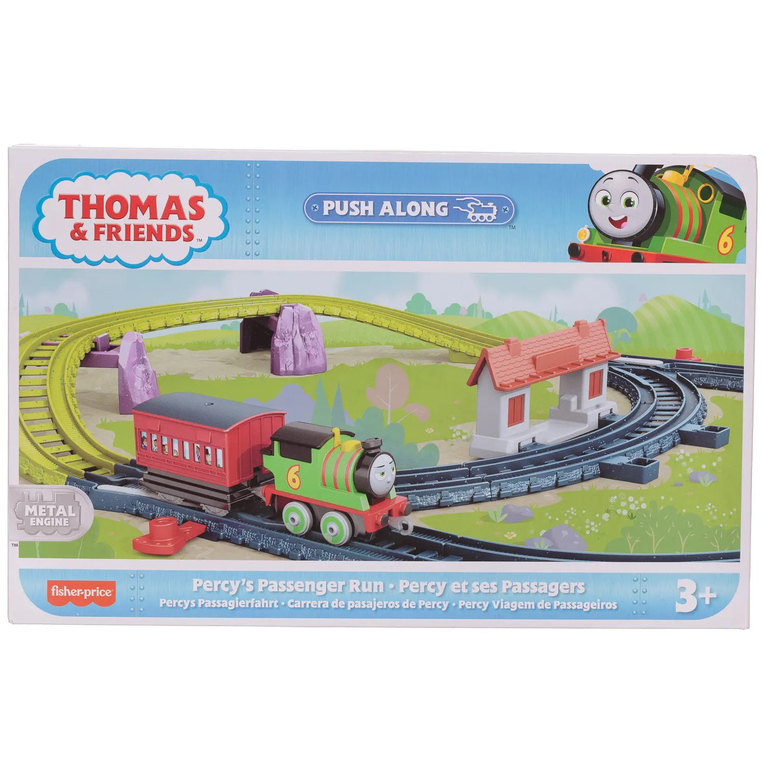 Игровой набор Mattel Thomas & Friends Веселые приключения паровозика Томаса  №2